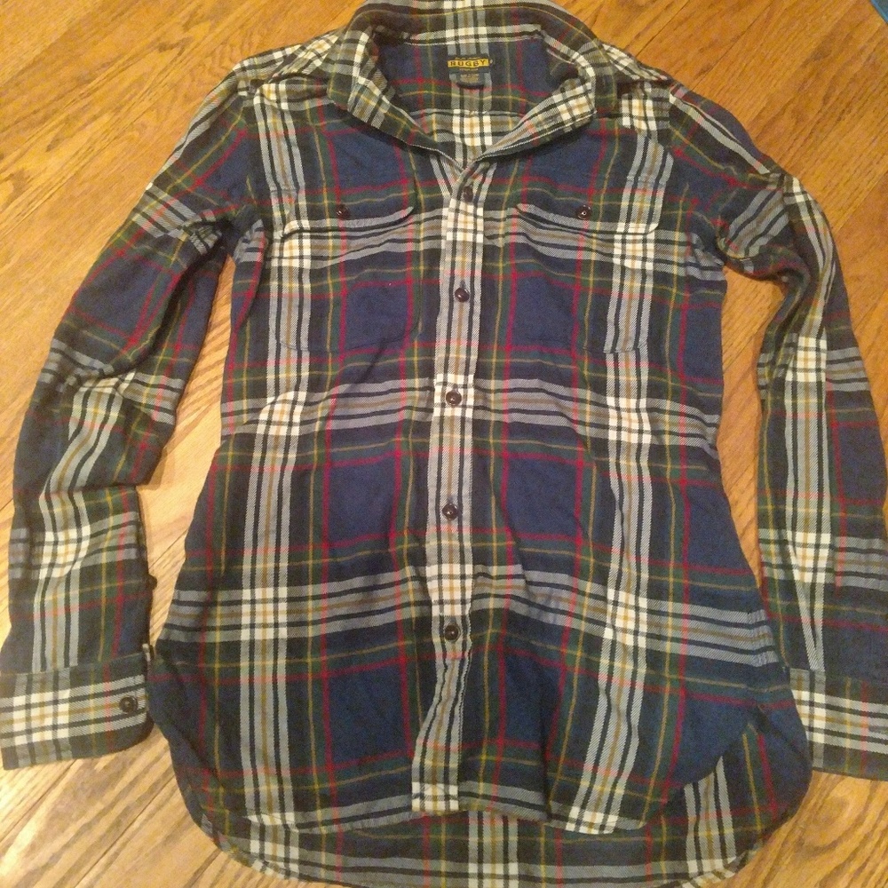 Ralph Lauren RUGBY plaid button-down